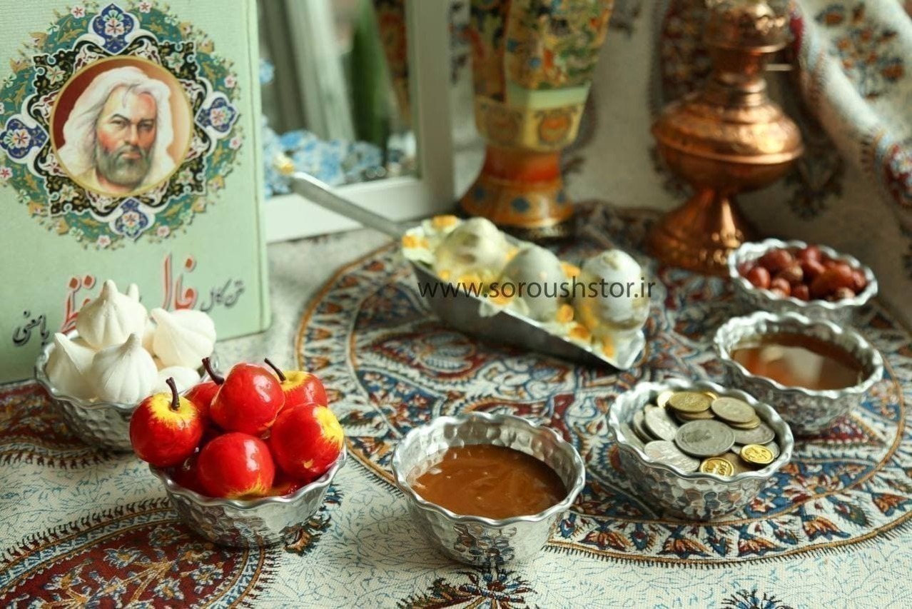  هفت سین , ست هفت سین , هفت سین روحی , سفره هفت سین , ظرف هفت سین ,کاسه روحی , کاسه چکشی , 