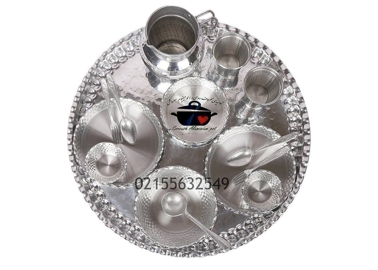 سرویس آبگوشت خوری , سرویس آبگوشت خوری روحی , سرویس آبگوشت خوری روحی دو نفره , سینی روحی لبه دالبری